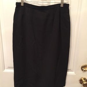 Greta Garbo Lined Straight Skirt Sz 10